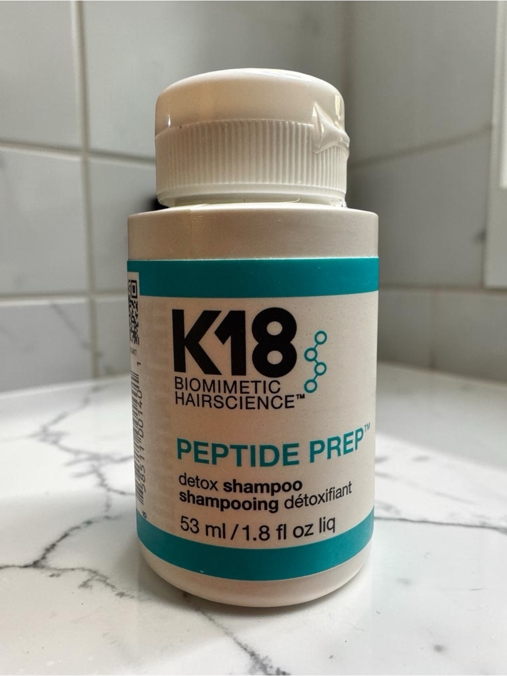 K18 Peptide Prep Detox Shampoo 1.8 oz New Sealed